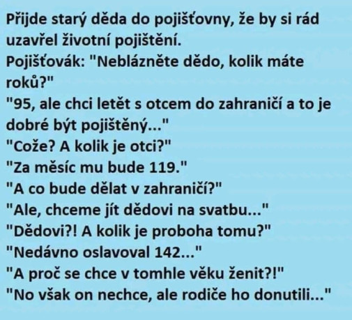 rodiče ho donutili